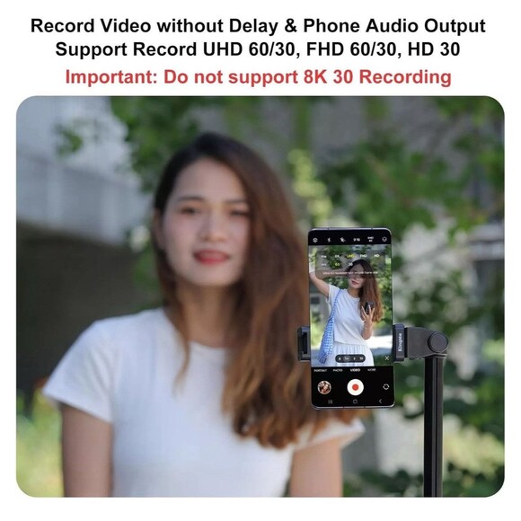 Newmowa Phone Vlog Selfie Monitor Screen Magnetic Phone Holder Samsung ONLY - Picture 7 of 10